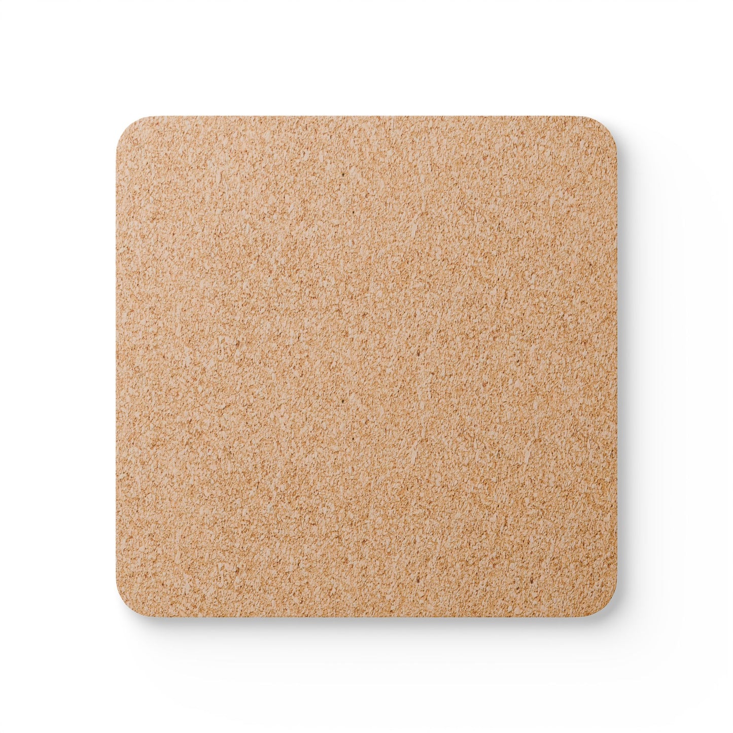 Ocean Tide Mandala Cork Coaster Set | Starfish Tile Design