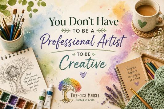 You Don't Have to Be a Professional Artist to Be Creative