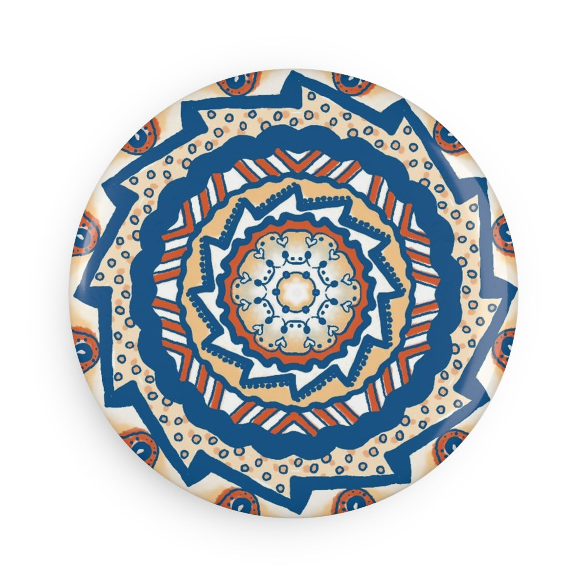 Button Magnet, Round (1 & 10 pcs)