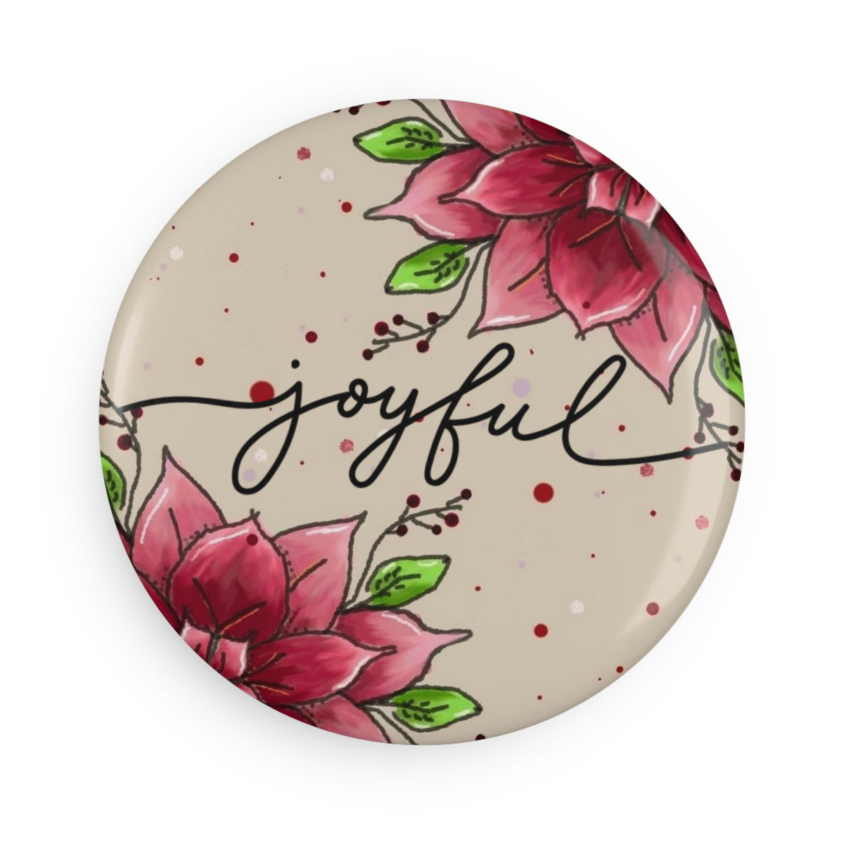 Button Magnet, Round (1 & 10 pcs)