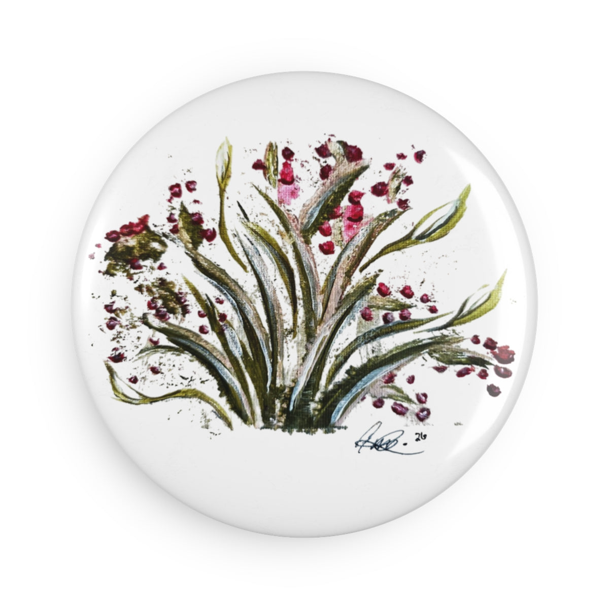 Button Magnet, Round (1 & 10 pcs)