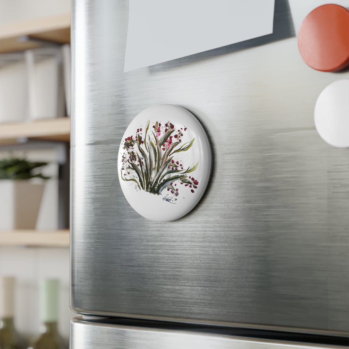 Button Magnet, Round (1 & 10 pcs)