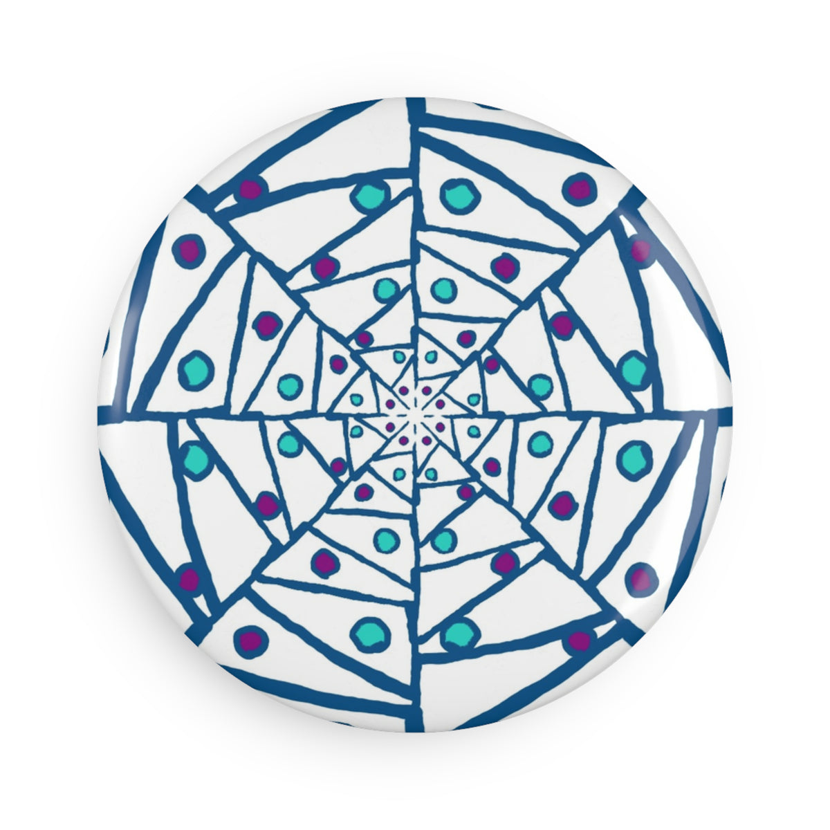 Button Magnet, Round (1 & 10 pcs)