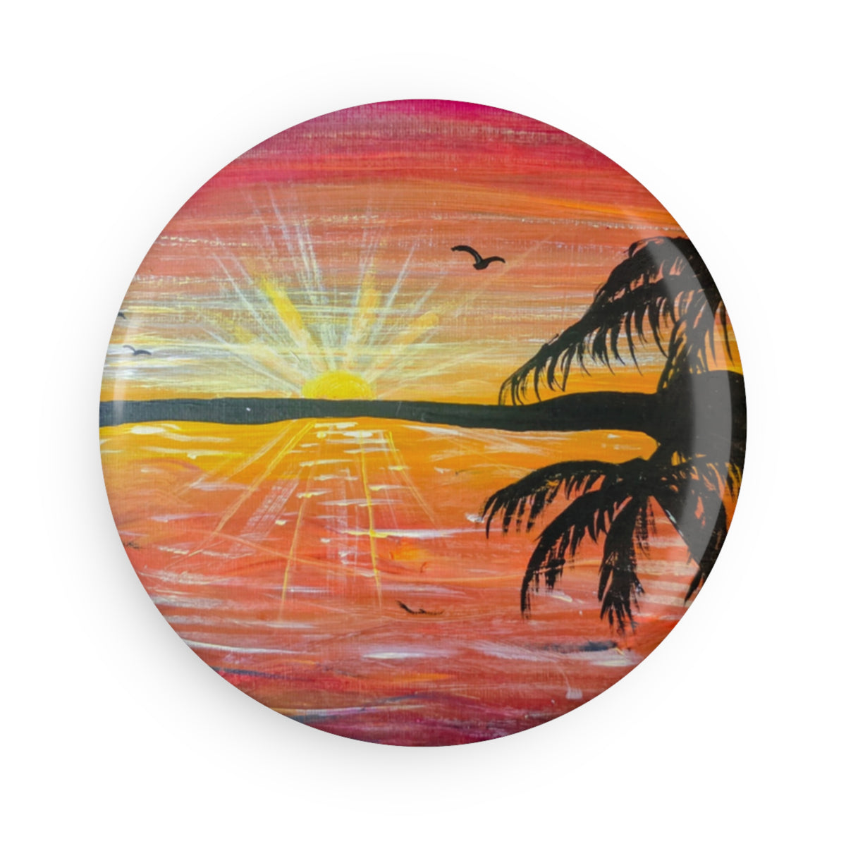 Button Magnet, Round (1 & 10 pcs)
