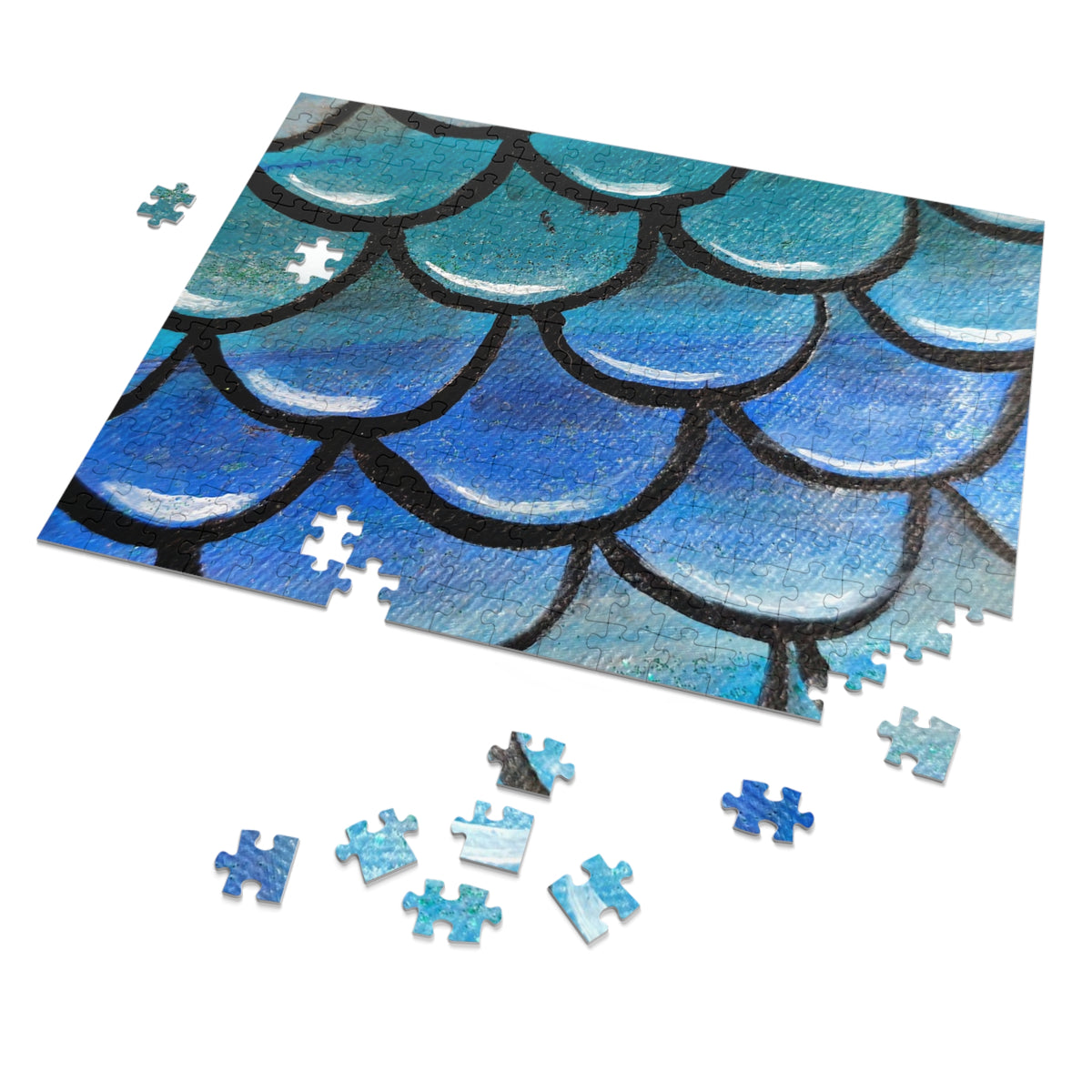 Jigsaw Puzzle with Tin