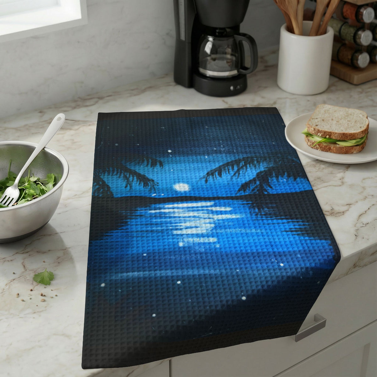Waffle Weave Kitchen Hand Towel