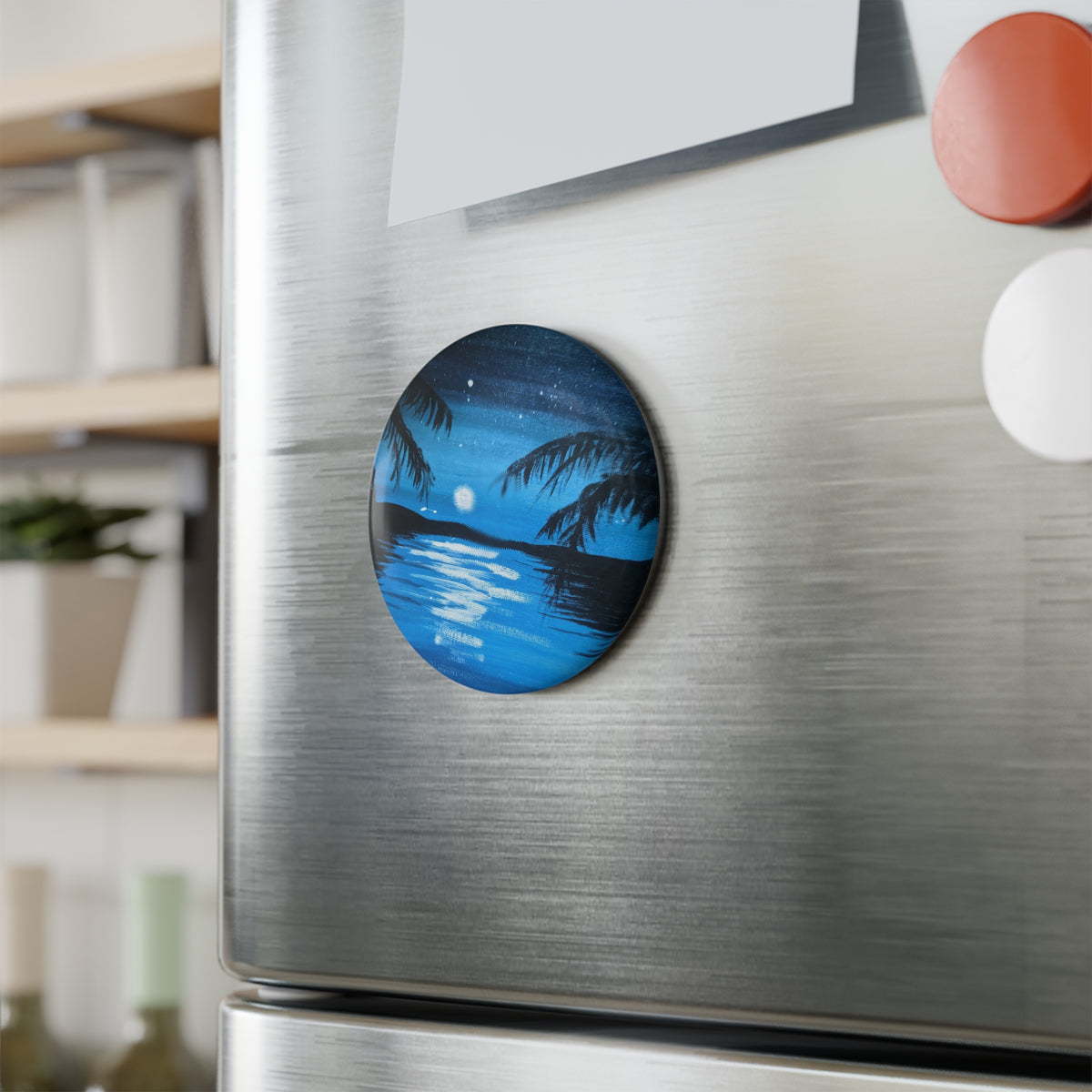 Button Magnet, Round (1 & 10 pcs)